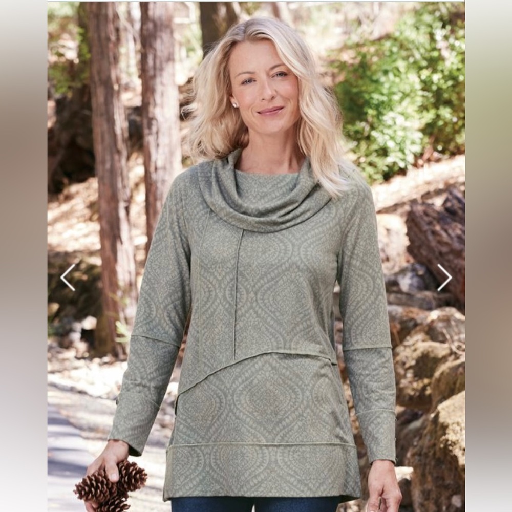 Cowl Neck Tunic